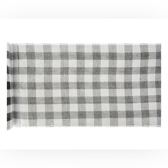 Nwt set of 4 buffalo check mesh & black white mesh rolls Christmas everyday - Picture 9 of 14